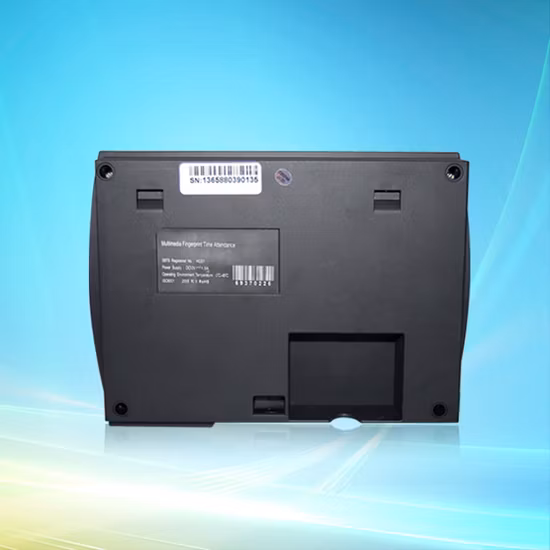 Machine biométrique d'assistance de temps d'empreinte digitale et de carte perforée de grande capacité